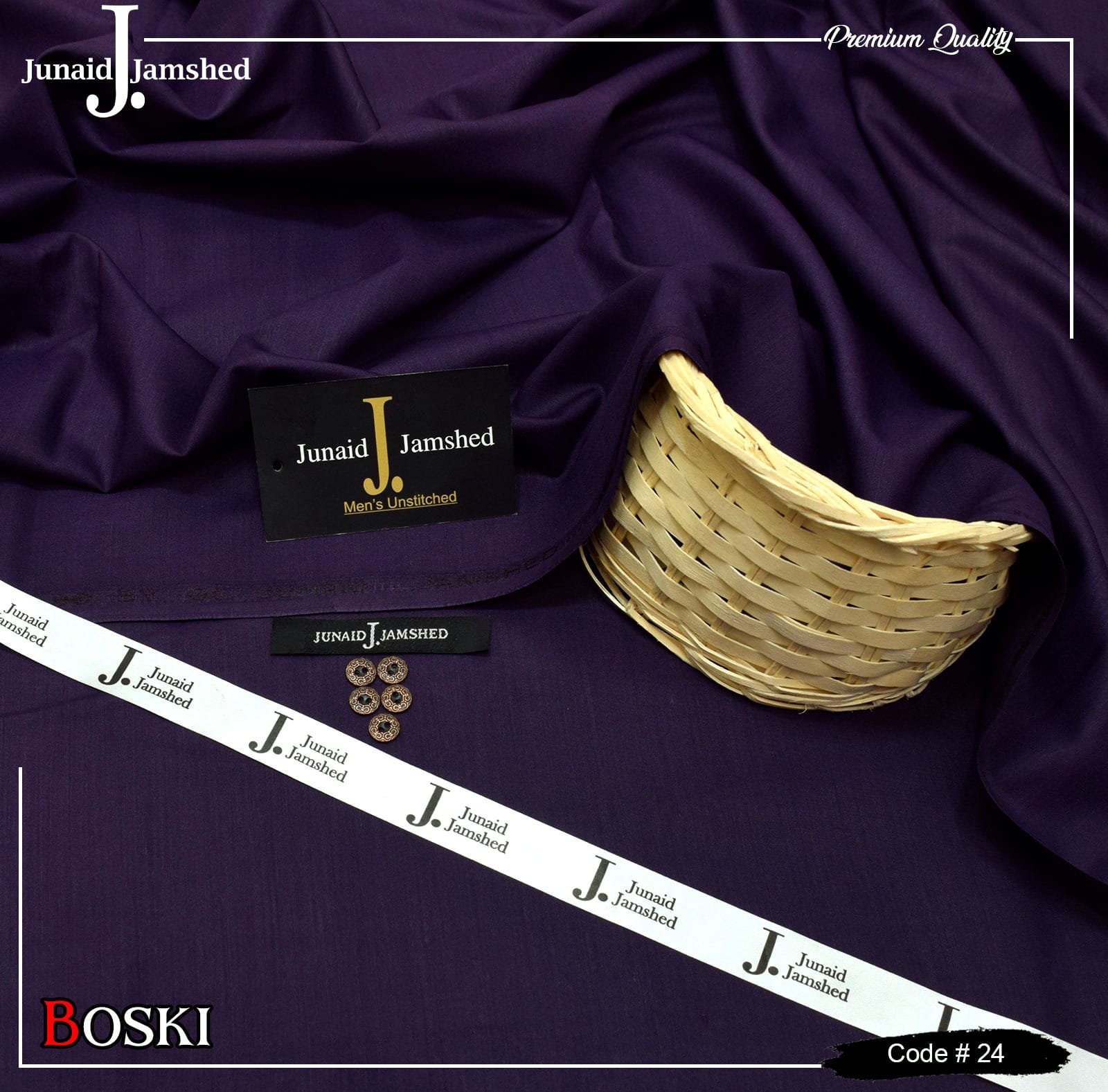 J. Junaid Jamshed wash and Wear Boski