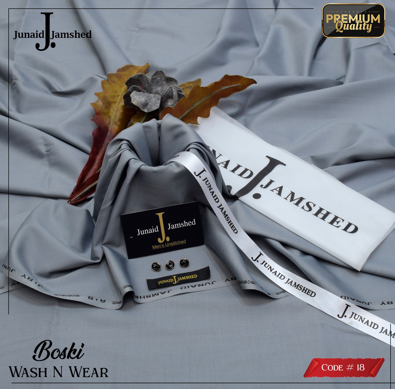 J. Junaid Jamshed wash and Wear Boski